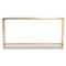 Baxton Studio Alessa Modern and Contemporary Glam Gold Finished Metal and Mirrored Glass Console Table 177-11191-Zoro - alternate 2